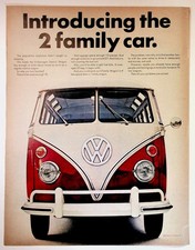 Vintage 1960s Volkswagen Bus