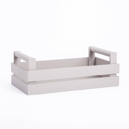 Wooden shallow storage - wooden, tray