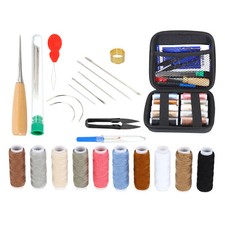 Bookbinding Kit, 23 Pieces Bookbinding Supplies Hand Book Binding Tool 