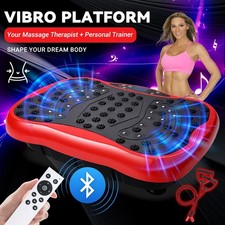 Power Vibration Plate Vibrating Machine Platform Exercise Body Shaker Massager