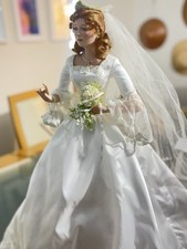 The Ashton-Drake Galleries Porcelain Wedding Doll 24 Inch