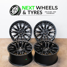 Toyota Hilux 4x4 18'' inch  Alloy Wheels New Matt Black X4 *Flow Forged* (A29)