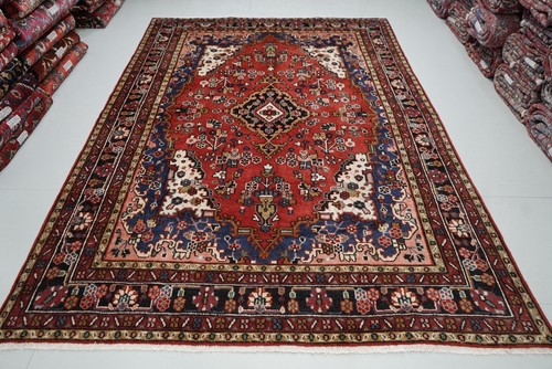 Large handmade vintage wool - vintage,