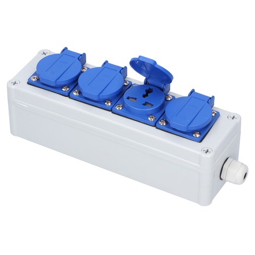 Waterproof socket box flame - box,