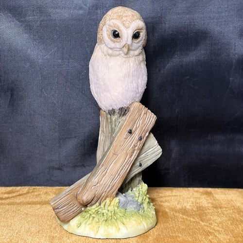 Vintage grey tawny owl - tawny,
