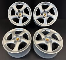Porsche 996 Turbo & C4S 18" Turbo II Solid Spoke Alloy Wheels - 8x18 11x18