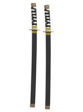 2x Ninja Sword Kids Fancy