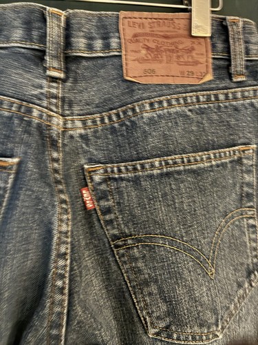 Vintage levi 505 made in - made,