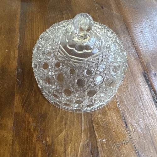 Vintage cut glass - cut, /