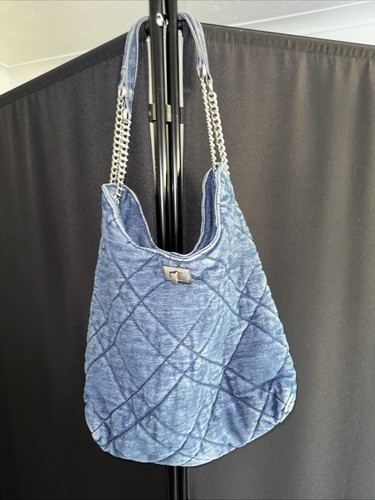 Denim blue bag - bag, with