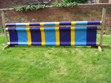EQUESTRIAN JUMP FILLER & SLEEVE, PONY CLUB COLOURS, HORSE/PONY SCHOOLING AID PVC