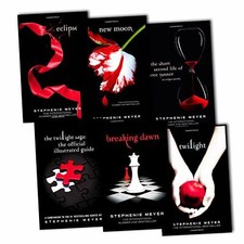 The Twilight Saga 6 Books set Collection Stephenie Meyer, illustrated , eclipse.