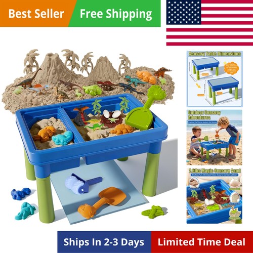 Dinosaur sensory table - table, with
