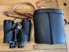 Bausch & Lomb 7x50 Mark 28 US Navy Binoculars 1943 WWII w/ original green lenses