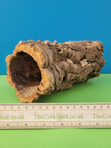 Cork bark hamster tube - cork, nest
