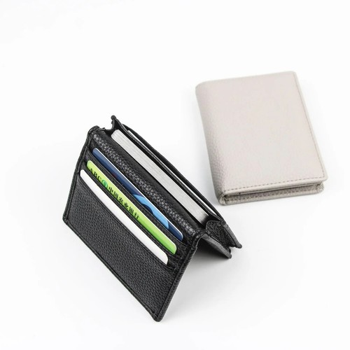 Genuine leather business card - genuine,