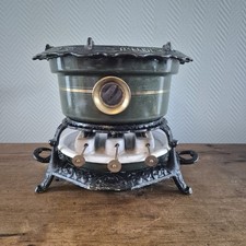 Antique GEORG HALLER cast iron