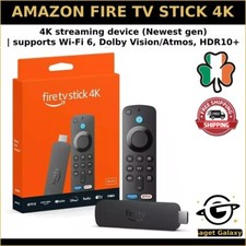 Amazon Fire TV Stick 4K Ultra HD Streaming Device + All New Alexa Voice Control