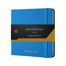 Watercolour Pad Cold Press 300gsm 100% Cotton Paper 24 Sheet-12 X 12 CM Journal