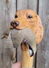 "Handmade Hand-Carved Dog
