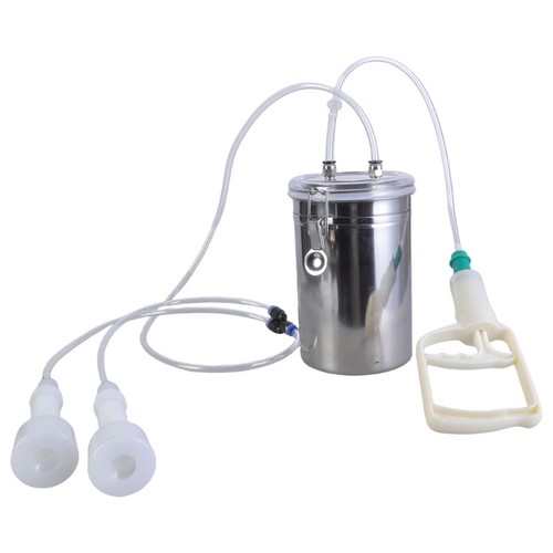 Portable goat milking - goat,
