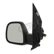 Electric Wing Mirror Single Glass Peugeot Expert Van 2016-> Passenger Side Left