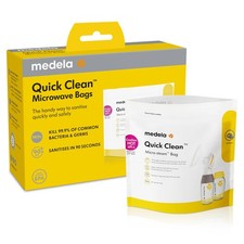Medela Quick Clean MicroSteam Bags | Sterilising Microwave Bags for Bottles, ...