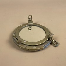 Vintage Brass Porthole Wall