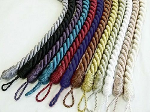 Twisted plain thick - satin, rope
