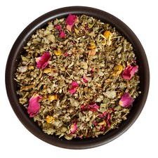 Herbal Mix  Herbs BLEND Tea Damiana Mugwort Mullein Pink Rose