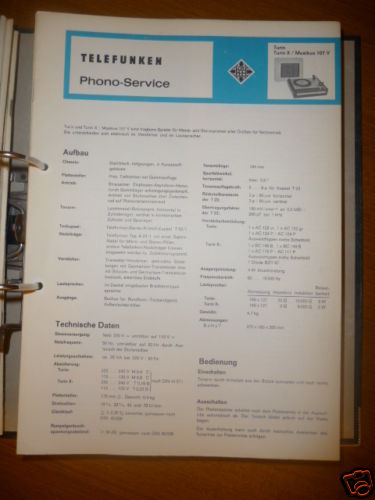 Service manual telefunken - manual,
