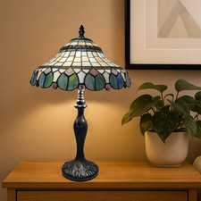 16" Tiffany Style Vintage Lamp