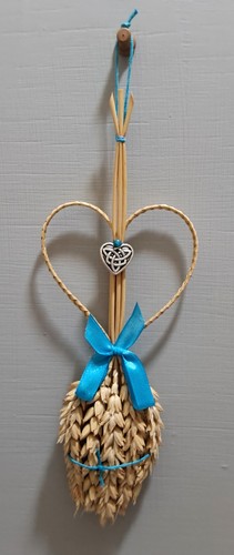 Corn dolly blue ribbon - dolly,