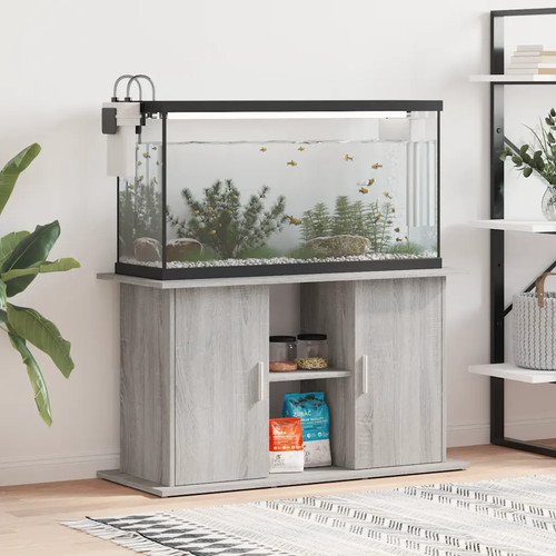 Walplus aquarium stand grey - walplus,