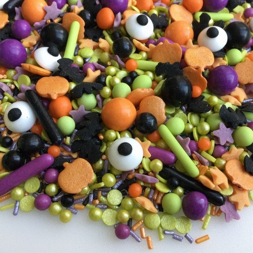 Halloween cupcake sprinkles - cupcake,