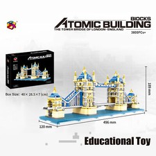 3800pcs London Tower Bridge 3D