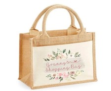 Personalised XL Jute Bag