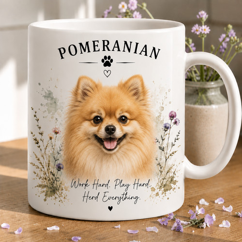 Pomeranian dog lover gift - dog,