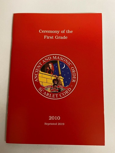 Masonic scarlet cord - scarlet,
