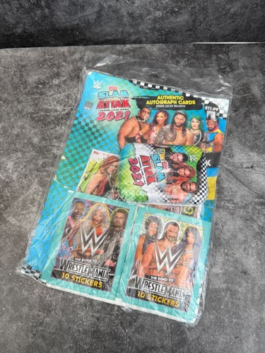 2021 topps slam attax wwe - 2021,