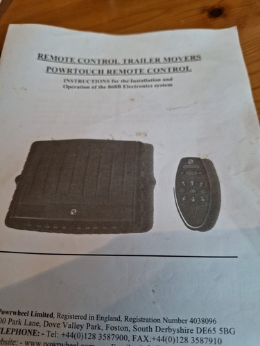 Powertouch remote control - remote,
