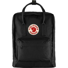 NEW Fjallraven Kanken Classic Kanken Backpack Black One Size