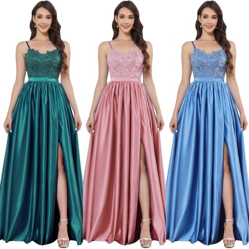 Lace appliques satin - lace,