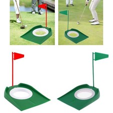 Golf Putting Cup Flag Removable Golf Accessories Golf Putting Training Aid for
