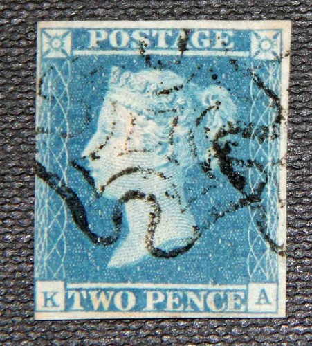1841 2 penny - qv,