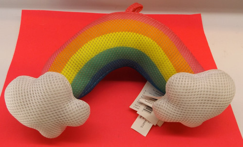 Rainbow clouds shaped plush - rainbow,