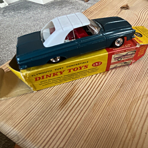 Dinky toys 137 - toys, fury
