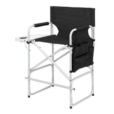 Tall directors chair black - tall,