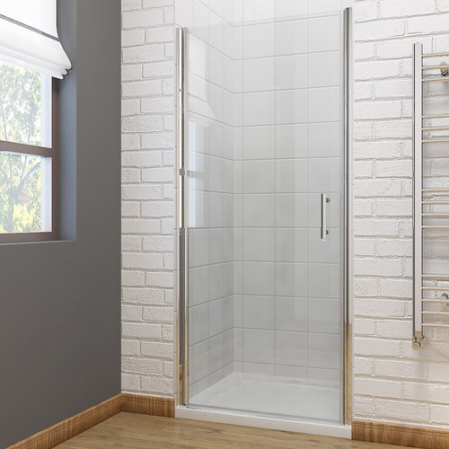 Frameless pivot shower door - frameless,