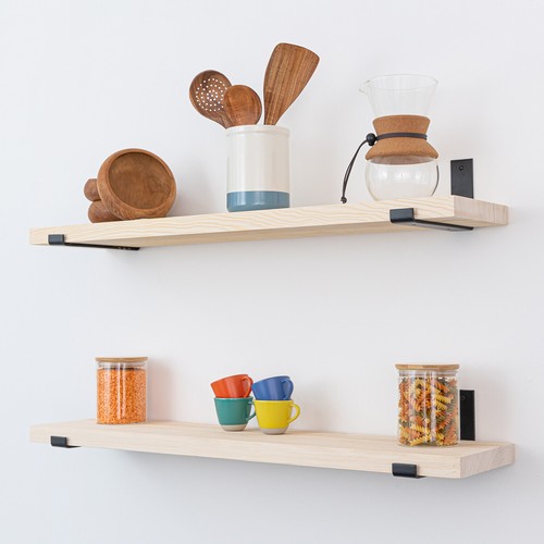 Solid pine shelves various - shelves,